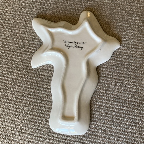 Excellent condition 3 plant trinket trays- ceramic - Picture 7 of 7